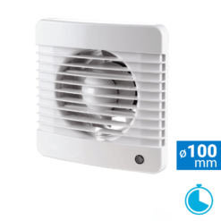 Badkamer ventilator timer 100 mm Basic