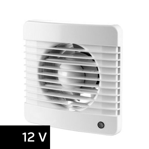 Badkamerventilator 12V - 100mm Basic