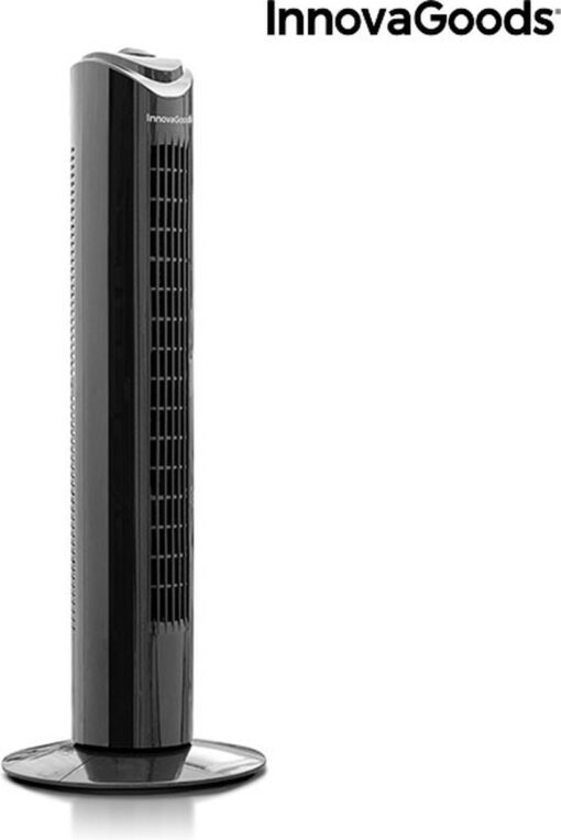 Torenventilator InnovaGoods – 80 cm – 50W – Zwart