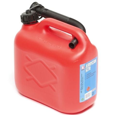 Jerrycan rood 5 liter