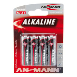 Alkaline batterij AA – 4 stuks
