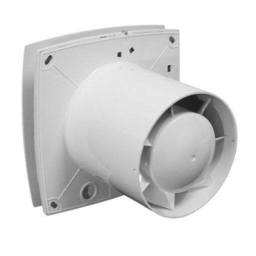 Badkamer ventilator vochtsensor/timer 100 mm Silent