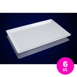 Bulk – 6x Melamine dienblad PRO – 53,5 x 32,5 cm